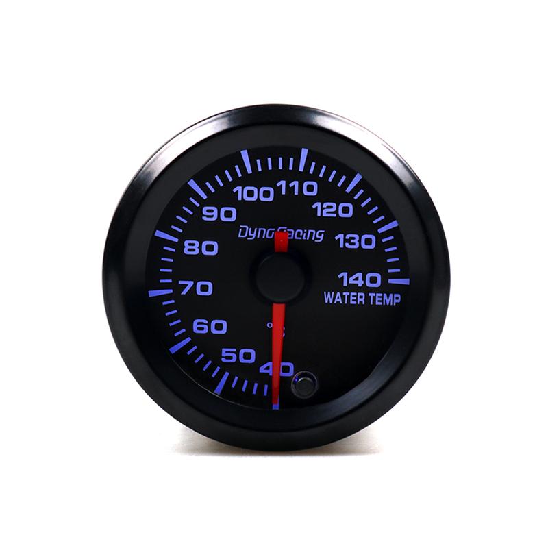 High Speed Motor With Sensor2  52mm 7 Colors LED Car Water Temp Gauge 40-140 Celsius Water Temperature Meter