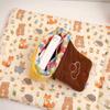 Fluffy Texture Pudding Coin Purse Portable Card Holder INS CCD Cameras Bag  Carry-on Use