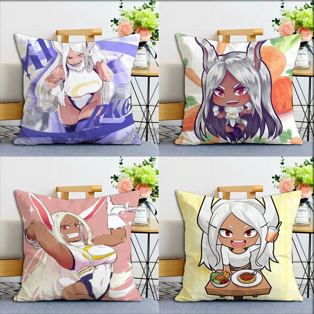 Rumi U-Usagiyama M-Mirko World Various Sizes Square Pillow Case For Car Home Bedchamber Decor