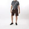 Quick UV Heat Script Logo Brown [Champion] Shorts, Dry, Protection, Shielding, Shorts, Men's Sports, C3-ZS504,