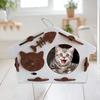 New Foldable Cat House Soft Cartoon Pet House Semi-Enclosed Cat Bed Small Dogs kitten
