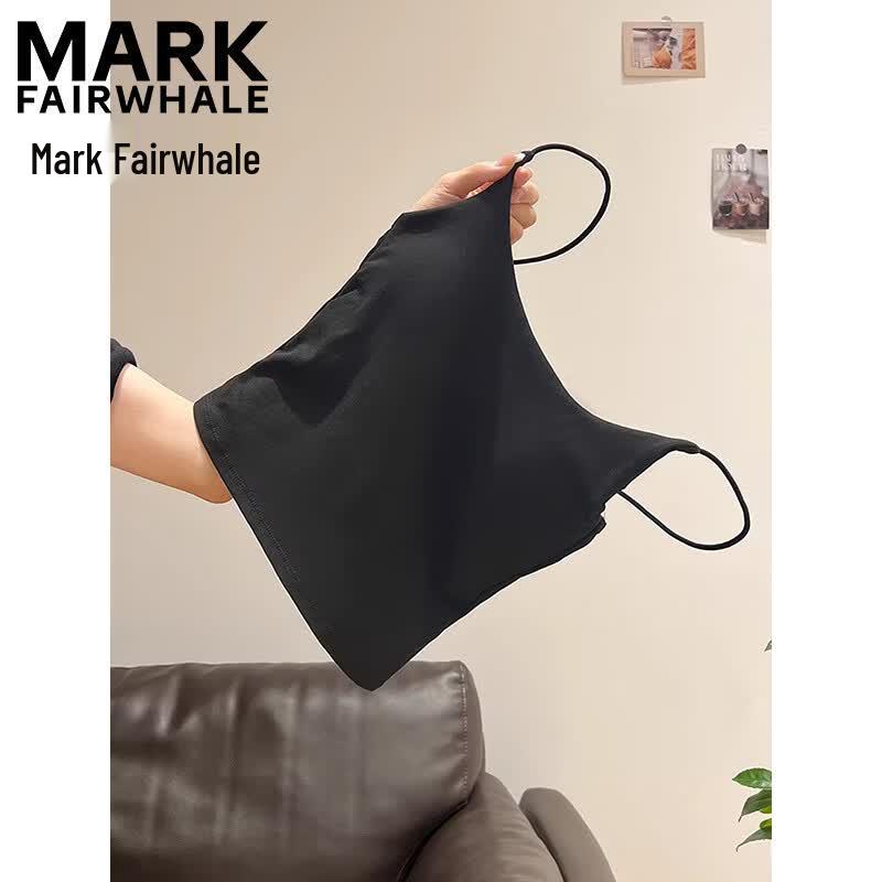MARK FAIRWHALE Women s Built-in Bra Pad Backless Camisole L чёрный