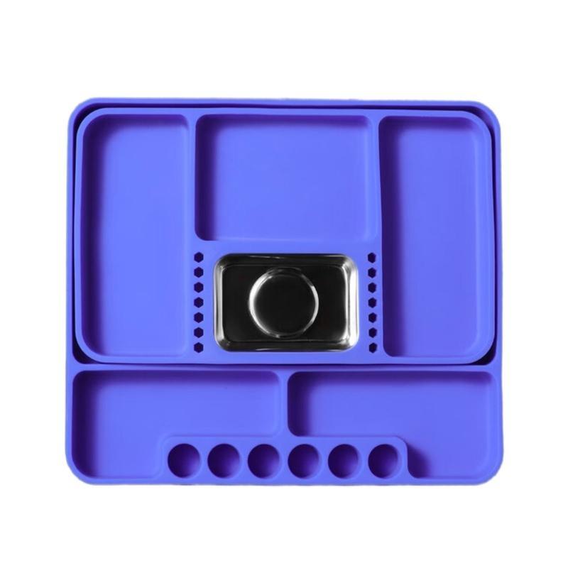 Flexible Silicone Tool Tray Organizers Holder For Professionals And DIY Enthusiasts For Home Repairs Outdoor Work