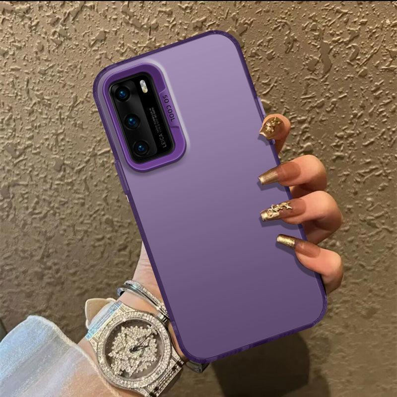 

Чехол для Huawei P40 Чехол для телефона Huawei P40 Pro Чехол ANA-NX9 ELS-NX9 ELS-N04 Чехлы P40 P40 pro Роскошный металлический матовый чехол Aurora Skin Huawei P40 Pro