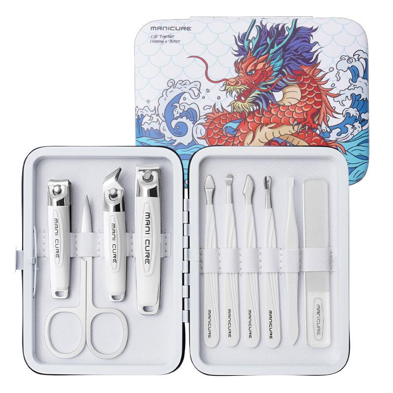 

Nail Clipper & Pedicure Set: New Style Clippers, Scissors, Callus Remover, Ear Pick