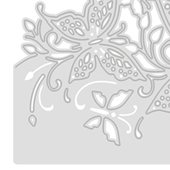 Cutting Die Butterfly Solid Color Hollow Reusable Carbon Steel Elegant DIY Scrapbooking Embossing Template for School