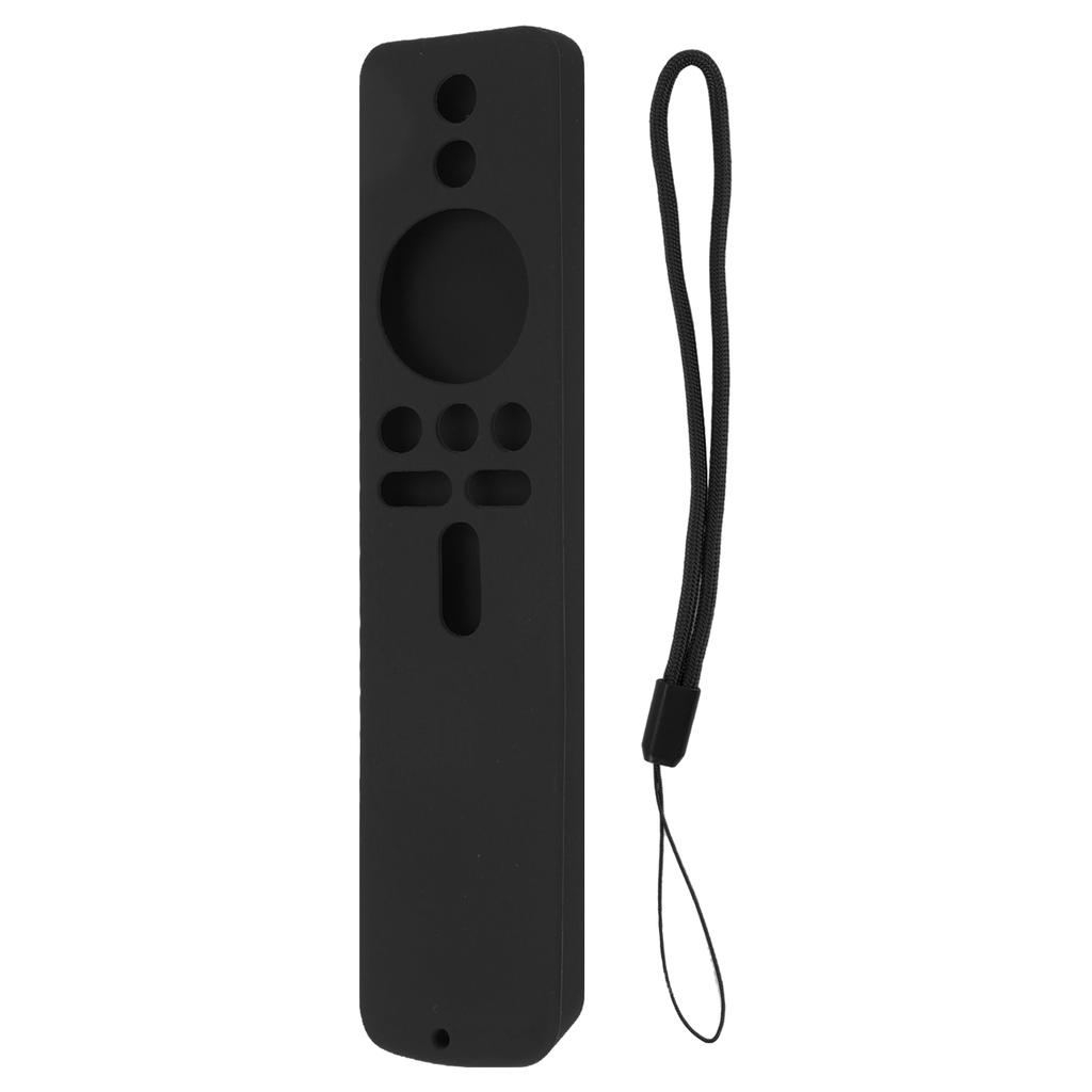 Silicone Protective Cover for Xiaomi TV Stick 4K Anti Slip Remote Control Case with Lanyard