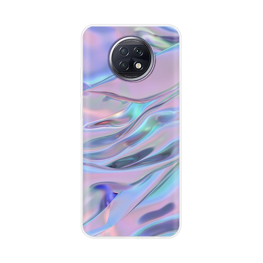 Fashion TPU Phone Case For Xiaomi Redmi Note 9T Soft Silicone Painting Case for Redmi Note 9T 5G Case Note9T 9 T coque flower