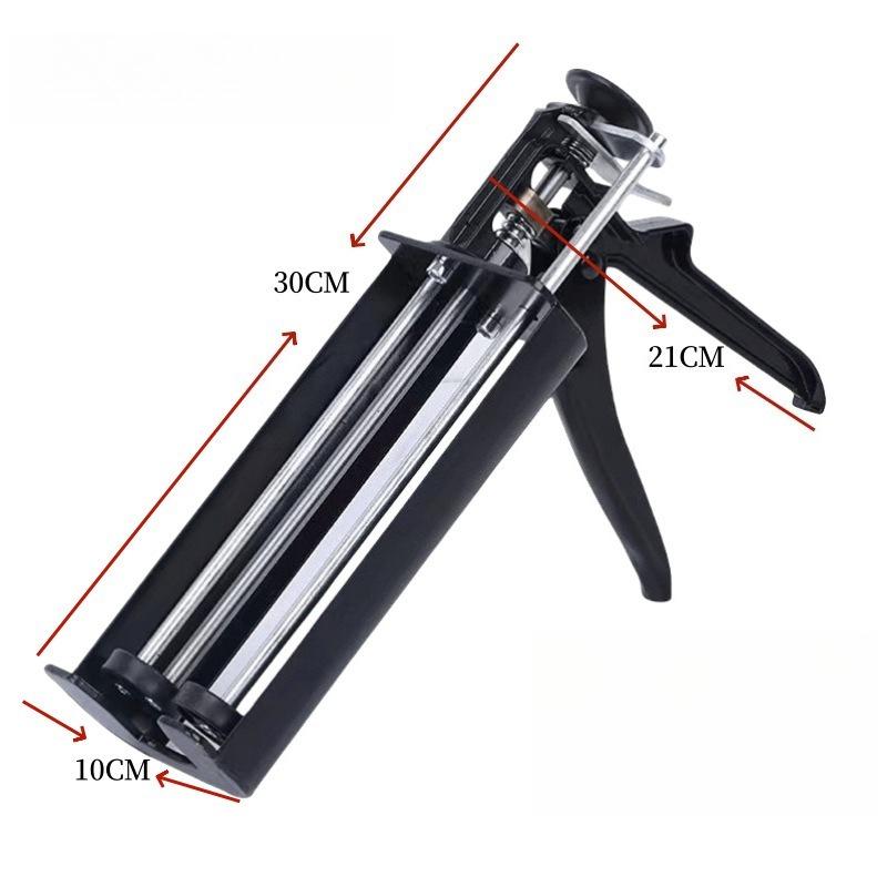 

1PC Double Tube 400:1 Glue Gun Upgrade Manual Assisted Glue Gun Hydraulic Universal Double Group Beauty Sewing Gun Tool