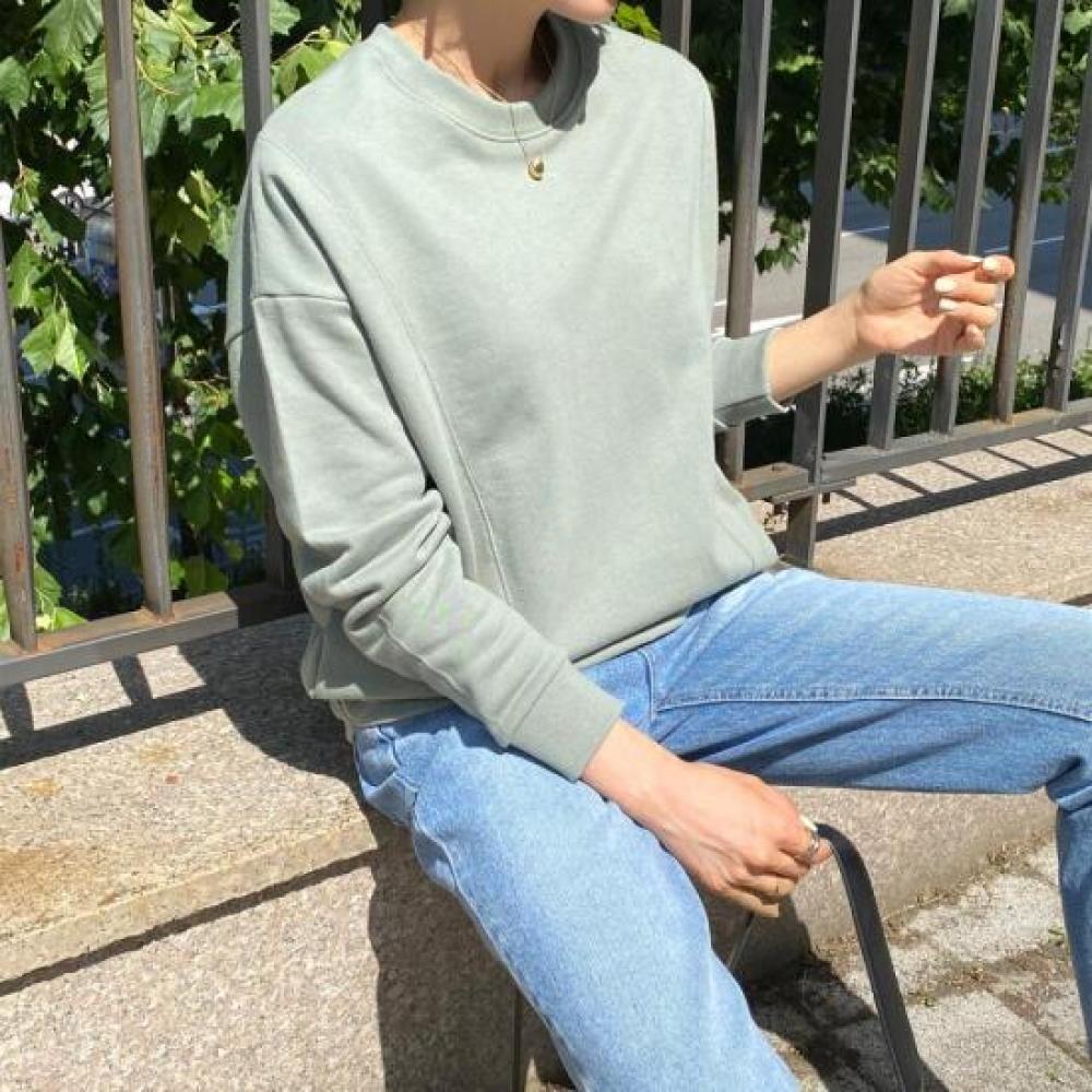 Open Run Women Autumn Casual Look Crew Neck Sports Day Sweatshirt