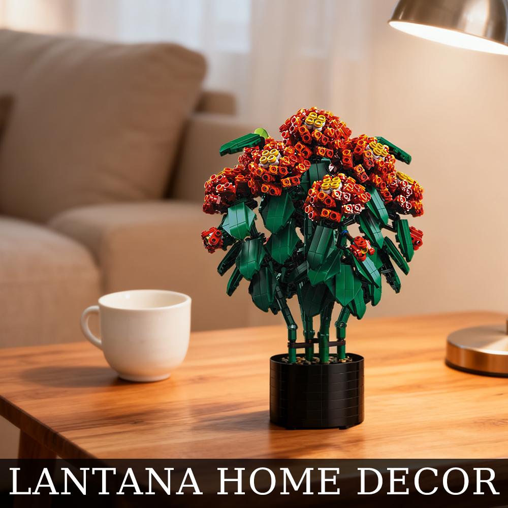 High-Quality 1614Pcs High-Difficulty High-Quality Block High-Quality Flower High-Quality Pot - High-Quality Home High-Quality Decor High-Quality &