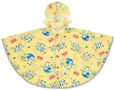 Skater-Regenponcho, Regenmantel mit offener Vorderseite für Kinder, Kuckuck! Geeignete Höhe 80-100cm RAPO3-A