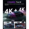 Vantrue S1 Pro Max 4K+4K (2160P+2160P) Front and Rear Dash Cam, Dual Dash Camera with Starvis2 HDR PlatePix Night Vision