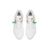 Anta Bastard Eco-Friendly Series Lightweight And Breathable Mid-Top Skateboard Shoes Men's White Green Sneakers 912038066-1