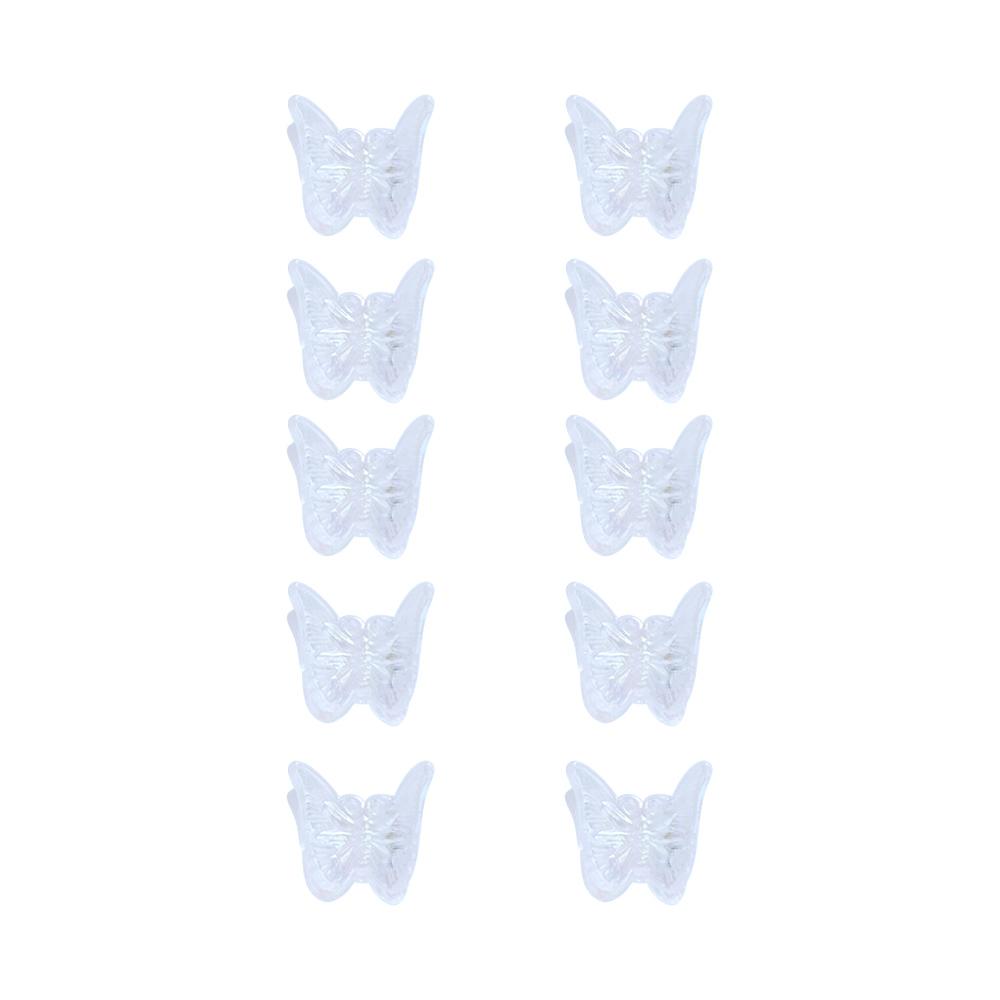 Зажим-уточка Элегантный Однотонный Женские Аксессуары для Волос Корейский Стиль Зажим для Волос Прозрачный Зажим-Клешня Маленький Боковой Зажим Plastic прозрачный