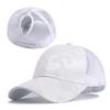 Adjustable Baseball Cap Comfortable Outdoor Visor Hat Unisex Baseball Cap Camouflage High Ponytail Baseball Cap For Early