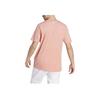 Adidas Logo Print Ribbed Crew Neck Sport Quick-Drying Short Sleeve T-Shirt American Retro Dopamine Men Tops Pink IJ8577