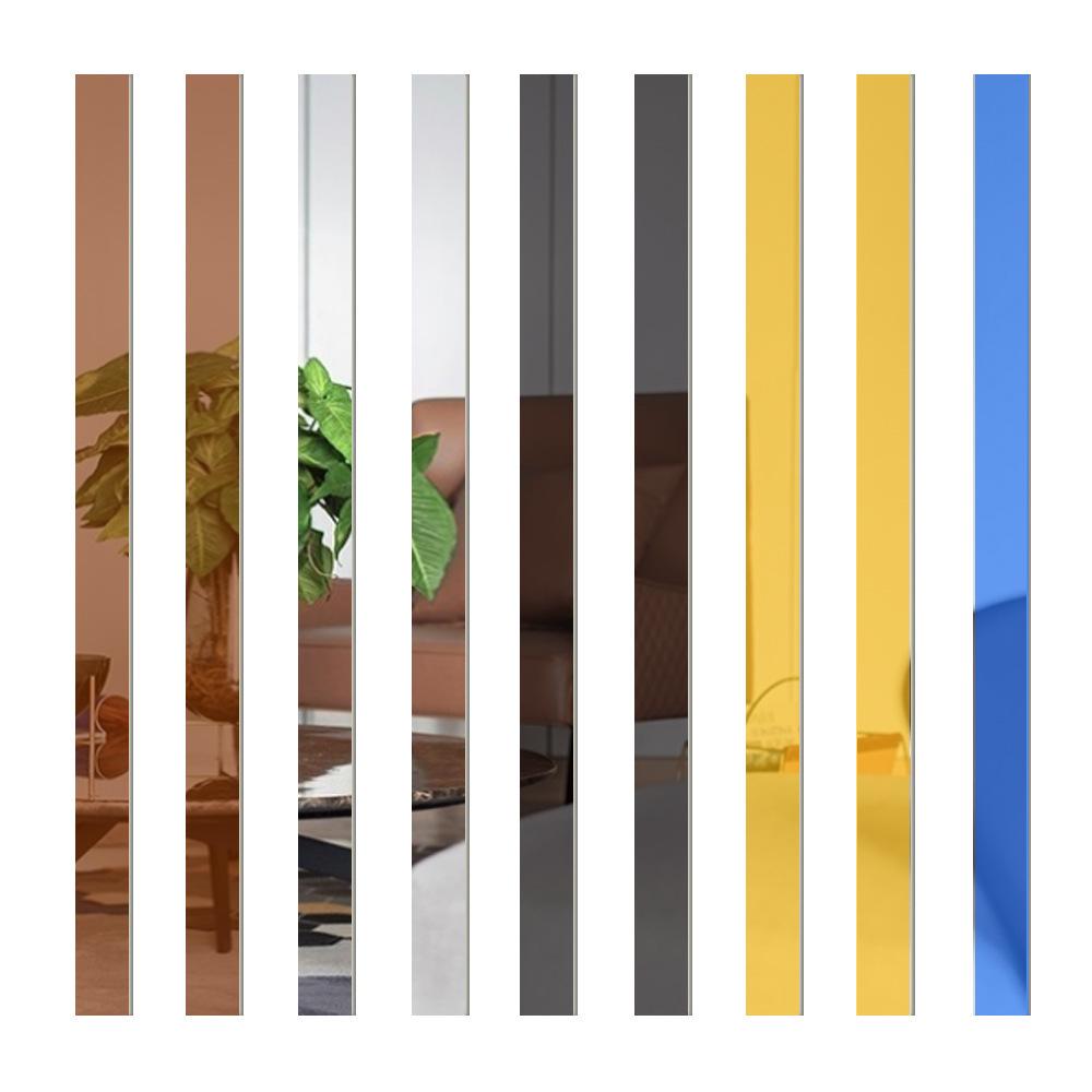 Decorative Mirror Trim Strips: DIY Wall Stickers for Living Room, Bedroom & TV Wall Cabinets