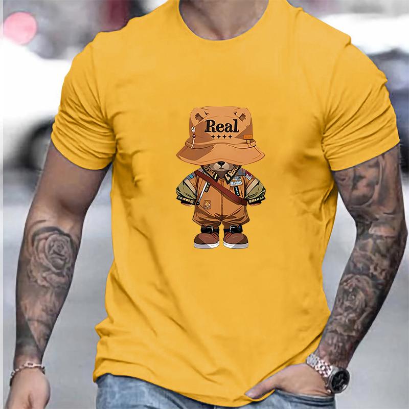 

I long for a glass of beer, printed men s comfortable T-shirt, men s summer outdoor clothing, men s clothing, men s top Round n S