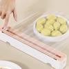 Wall Mounted Plastic Wrap Cutter Space Saving Tin Foil Cutting Box Food Film Dispenser  Restaurants