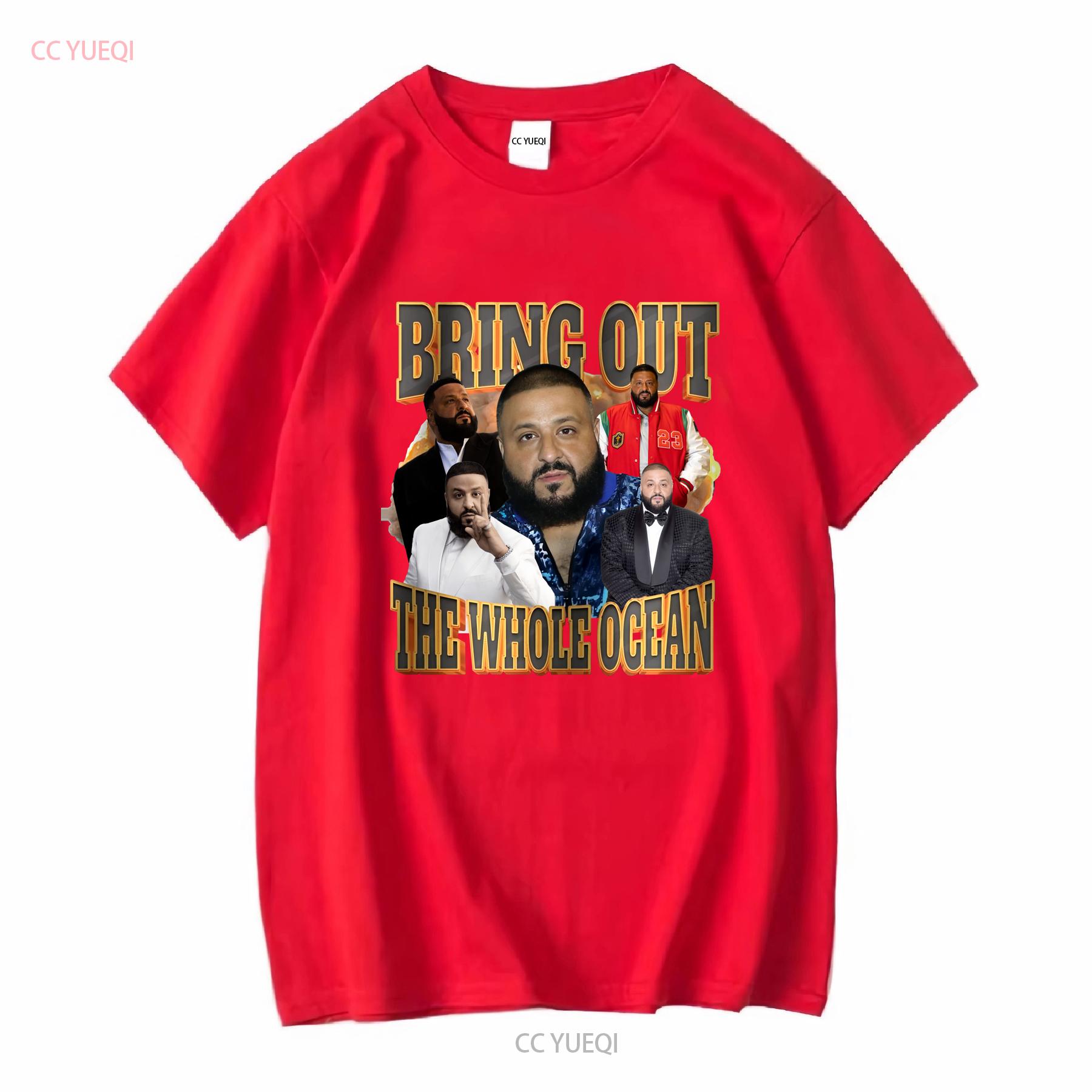 Смешная футболка DJ Khaled Мерч для фанатов Очень винтажная Стильная стирка Мужская Удобная графический стритвир Эластичная мода Мягкая S