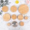 Reusable Bamboo Lids Non Leakage Jar Canning Caps Portable Wooden Covers  Drinking Jar Supplies