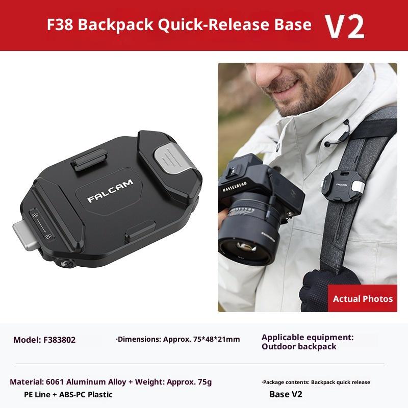 FALCAM F38 Quick Release Kit for Backpack V2 F38 3802/F38 3803/F38 3803P Camera Strap Clip for Camera Expansion Accessories F38 3802