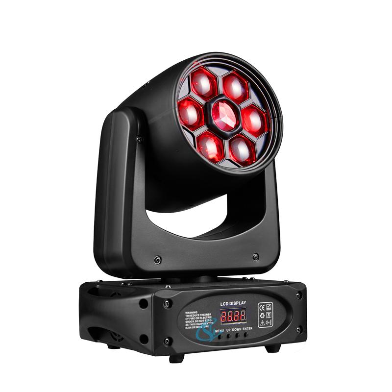 Disco Bee Eye's LED 150w Colorful Trigeminal Pattern Lights Gobo Moving Head Light DMX512 Stage Effect Light For DJ Bar