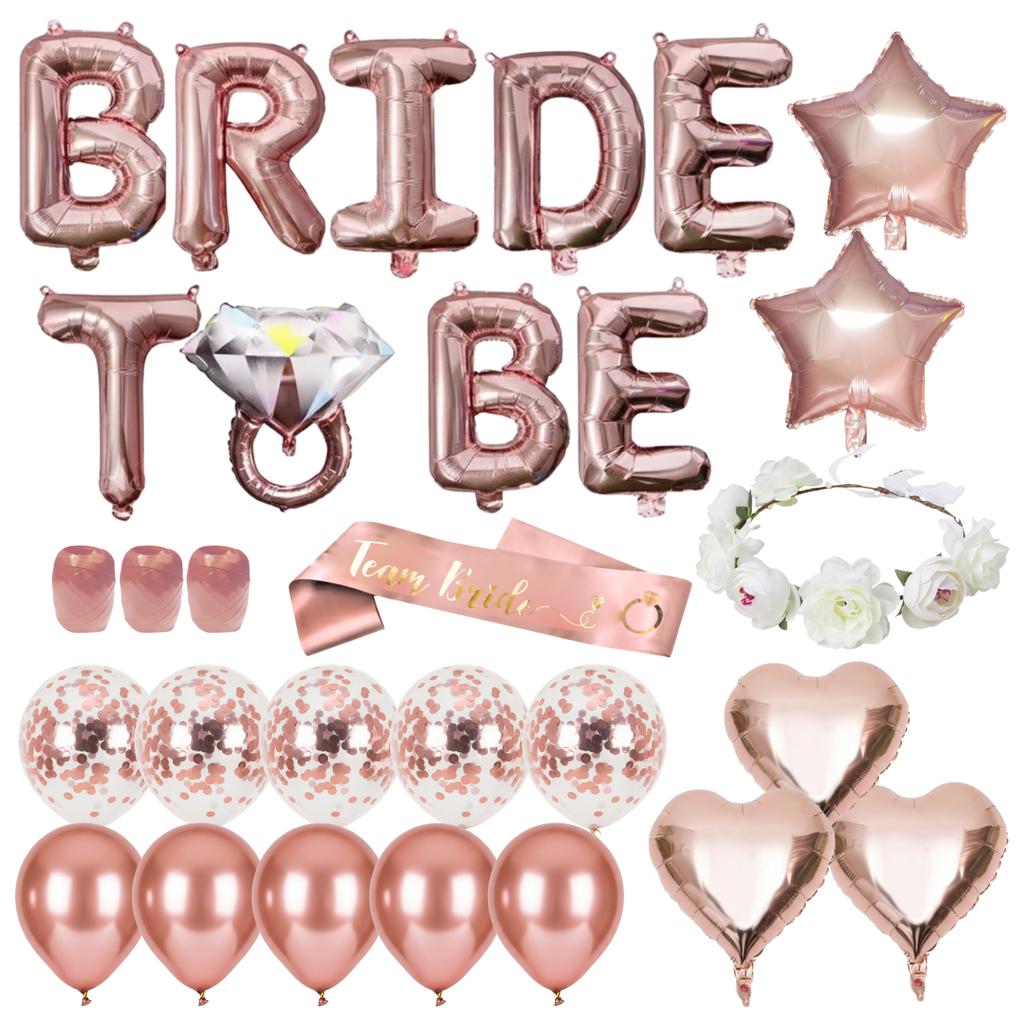 Balloons Set Balloons Bachelorette Party Decorations Headband Garland Large Wedding
