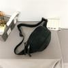 Corduroy Travel Crossbody Bag  New Large Capacity Lightweight Versatile Couple Chest Bag Casual Simple Shoulder B