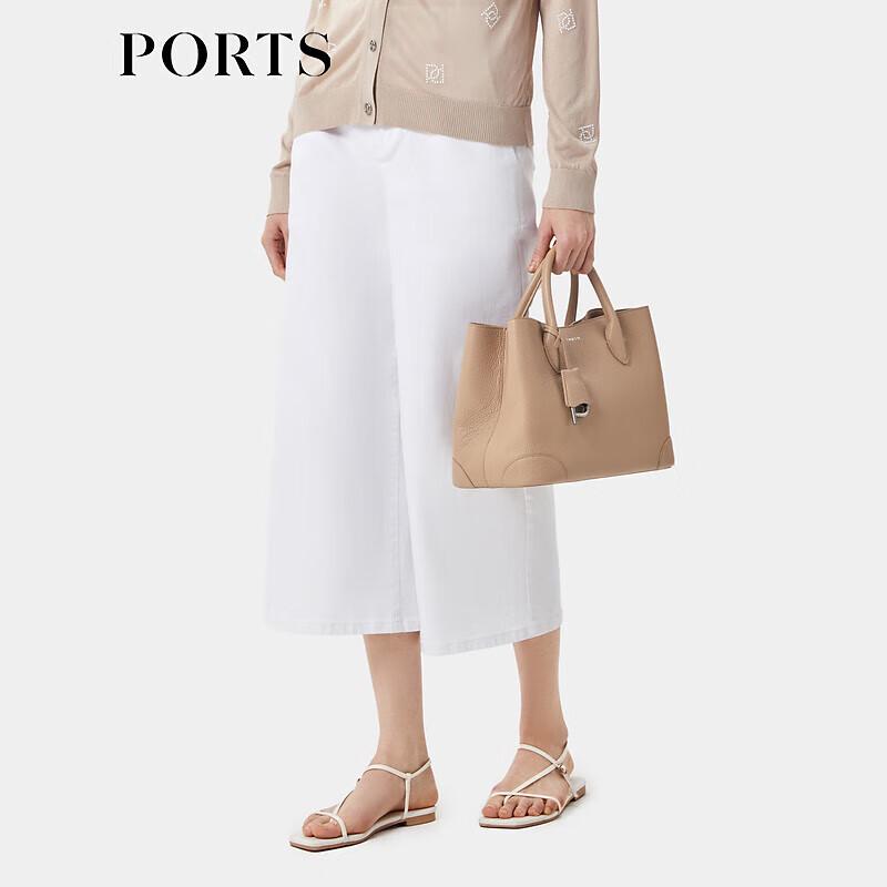 

PORTS Женские укороченные брюки широкого кроя ST8P006TDD034 M / 6