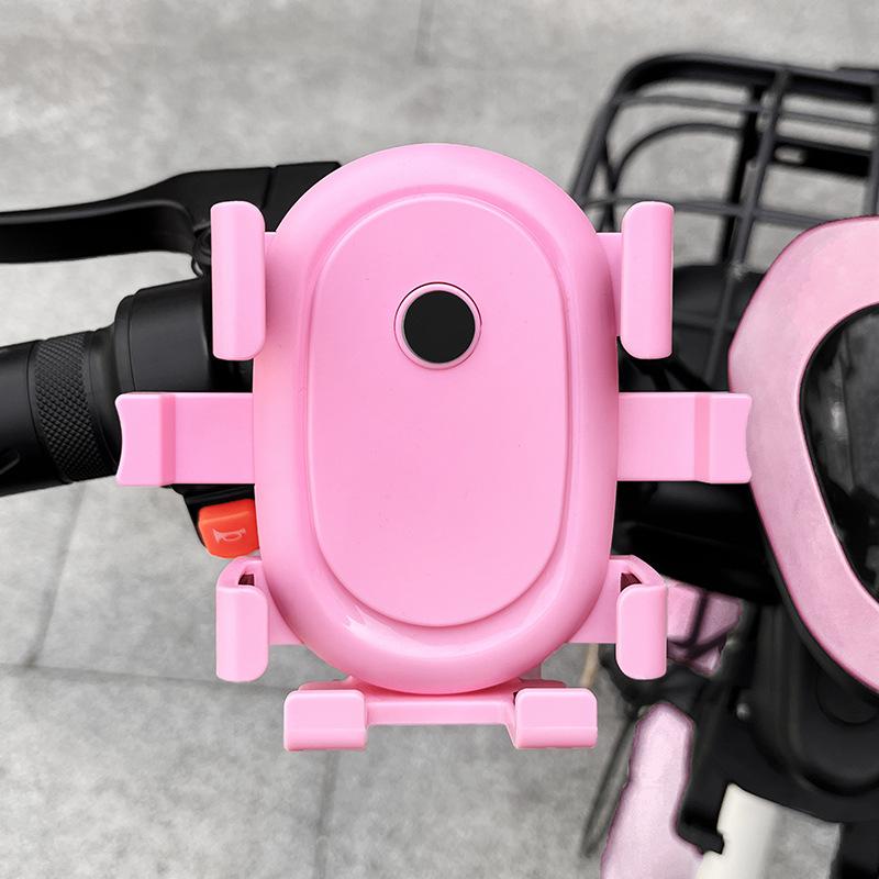 

Cute Cartoon Shockproof Phone Holder for Bikes and Electric Vehicles - Ideal for Navigation and Delivery Riders