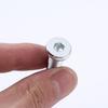 Flat Head Chamfered Inner Hexagon Furniture Screw, Cross Flat Head Counter-Lock Screw