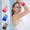 2pcs/pair Polyester Tennis Wristband Elastic Fitness Wrist Brace Cosplay Sport Wristband  Running