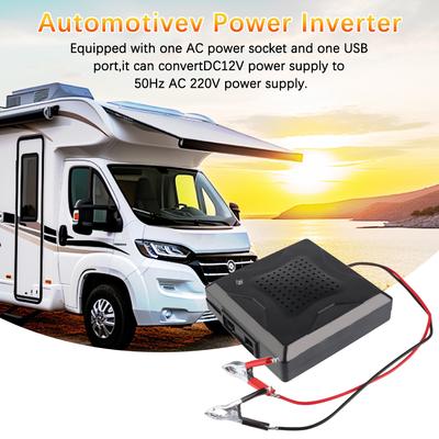 180W Domácí Měnič DC 12V Na AC 220V Měnič Baterie Zásuvka EU/US Zástrčka Port Napájecí Adaptér Auto Měnič