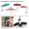 Umbrella Mosquito Netting for Outdoor Garden Patio Umbrellas Adjustable Rope Polyester Sunshade Mosquito Net for Travel Tent