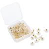 100Pcs Earring Backs Replacement Pierced Backing Stopper Boxed DIY Material Jewelry Accessories