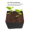 Lurrose Raised Garden Planter Bags, Round Raised Planters, Round Planters, Aerated Fabric Pots, Garden Bed Bags, Heavy Containers