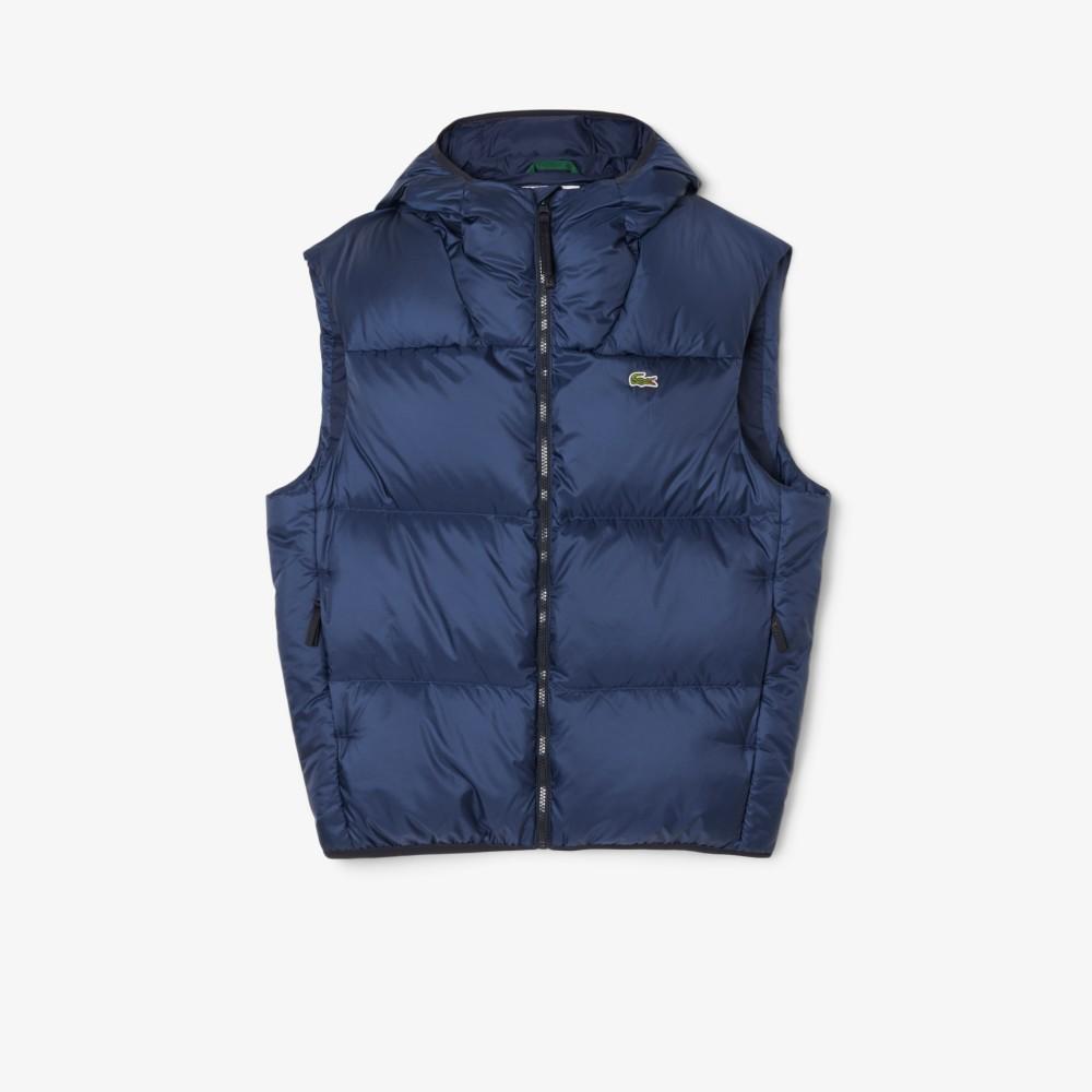 [lacoste] Men's Ripstop Duck Down Vest BH2895-55N166