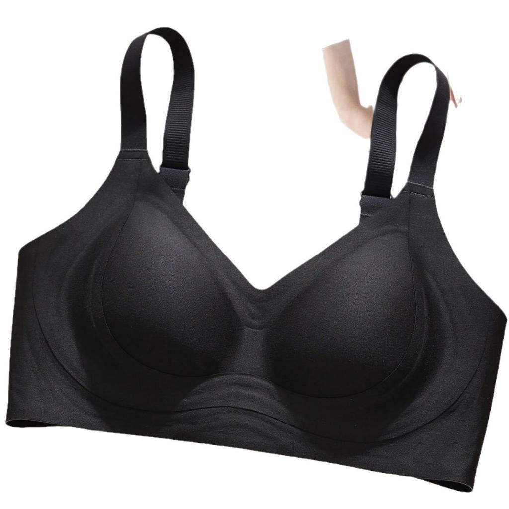 Jelly Glue Strip, Fully Fixed Cup, Underwear, Women's Small Breasts Gathered, Not Empty Cup, Pull Up Support, Anti-sagging Palm Cup, Bra