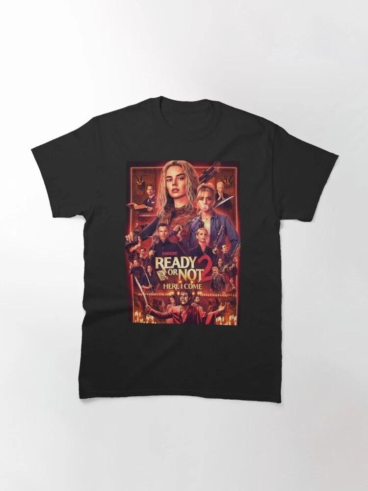 Ready or not 2 here i come new movie 2026 tshirt XL