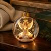 Innen Außen Festliche Dekoration Beleuchtete Weihnachtssterne Ornamente für Weihnachtsbaum Dekoration, Acryl Bruchfest Hängend mit Schneemann Design