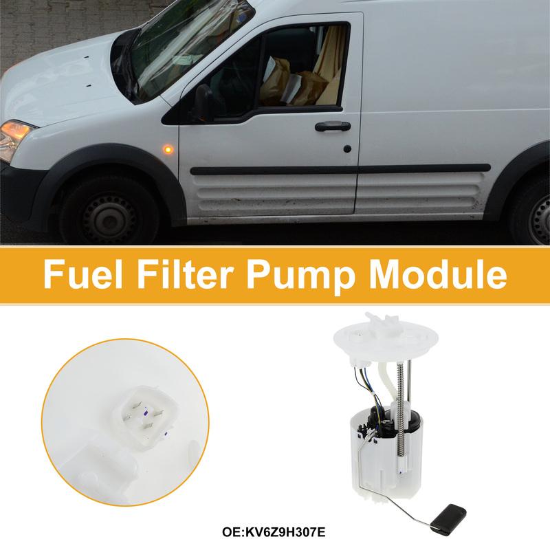 

X Autohaux Electric Fuel Pump Assembly for Ford Transit Connect 2018- L4 2.5L Fuel Filter Pump Module with Inlet Strainer