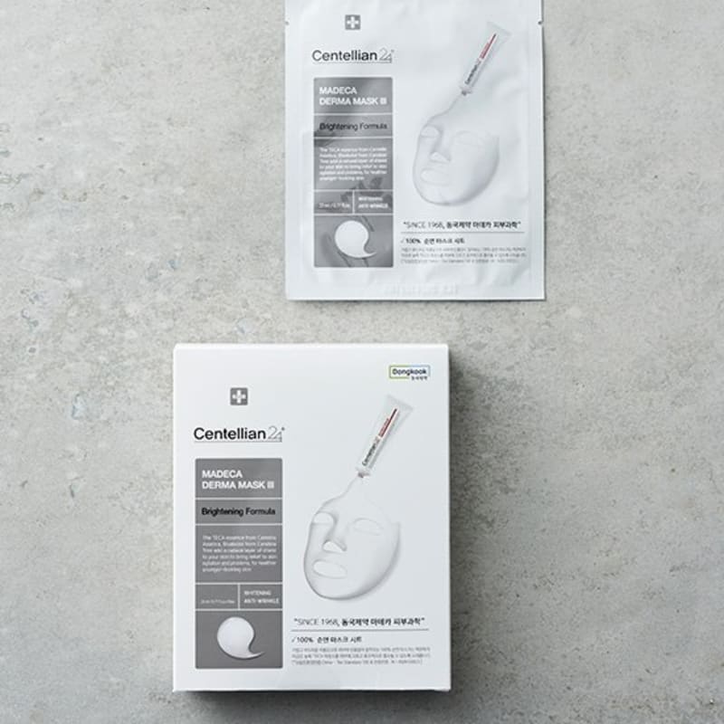 [Dongkook Pharmaceutical] Centellian24 Madeca Derma Mask 3 Brightening Formula 10 Sheets