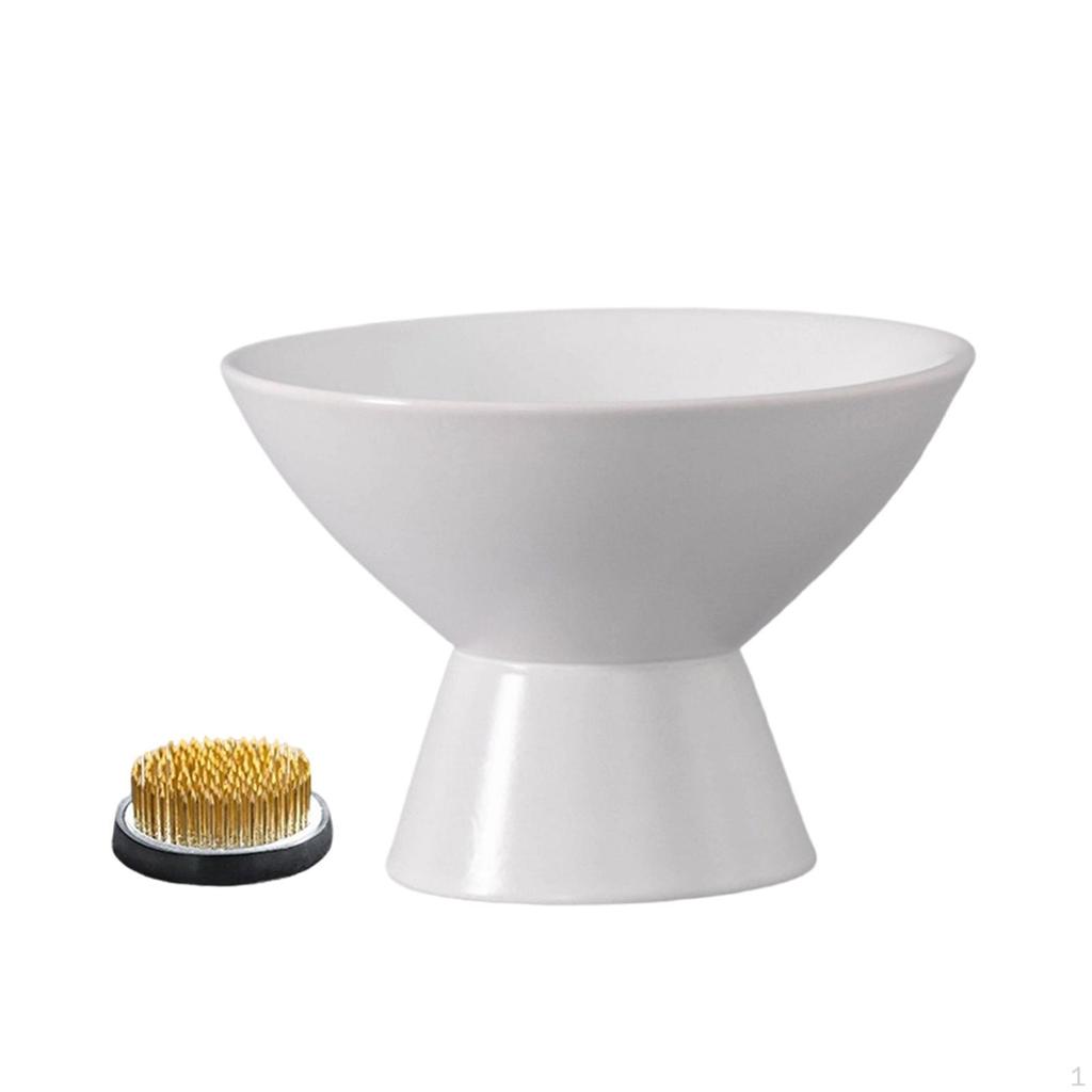 Ceramic Flower Pot - Floral Art Supplies Multi-purpose Practical Home Decor Container for