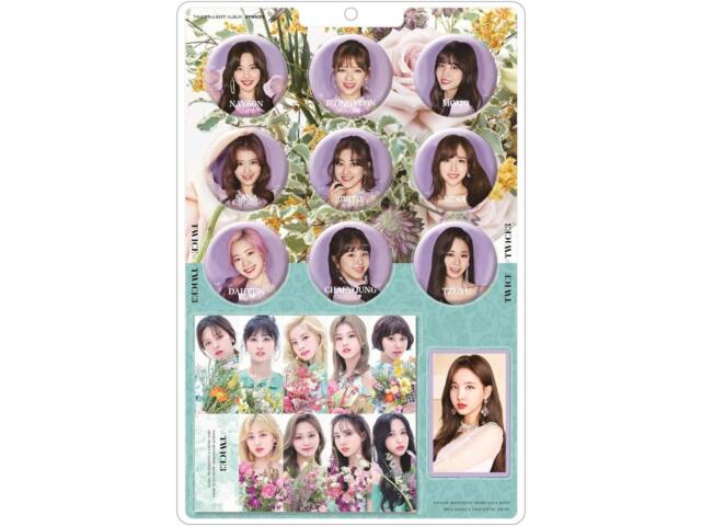 TWICE #TWICE3 First Edition Type B CD+DVD+Card+Can Badge WPZL-31773 K-Pop NEW