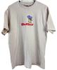 Butter Goods Balloons Angel Grafisch Babyroze T-shirt Heren Maat Medium Tee