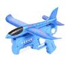 Kid's Foam Airplane Launcher & Thrower - Outdoor Flying Sports Toy for Boys
