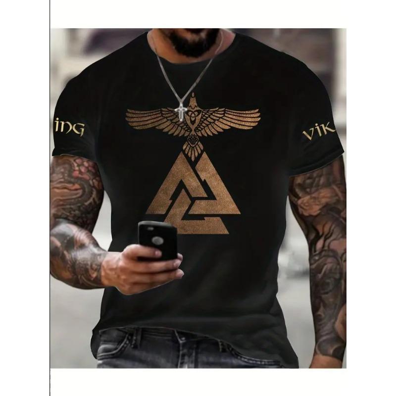 Men's T-shirt Fashion 3D T-shirt Sublimation Men's Short Sleeved Printed Loose Top Tshirt