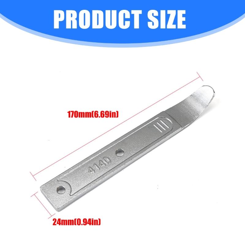 Multipurpose 4140 Pry Tool for Car Trim Disassembly Steel Construction Ergonomic Grip Comfortable Handling
